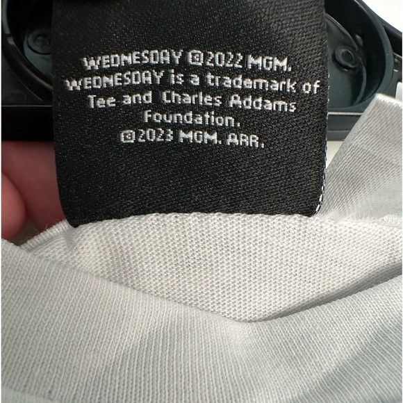 Wednesday Graphic top t-shirt, size 11-12Y, brand C&A, New with tags - Picture 4 of 8